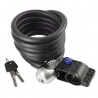 M-WAVE zámok špirála 12x1800 kľúč