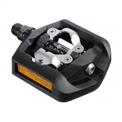 SHIMANO Pedále treking T421 Click´R SPD čierne s klietkou+zar. SM-SH56T421