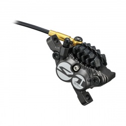 SHIMANO brzdový strmeň Saint M820 hydraulický Post Mount+platničky H03C