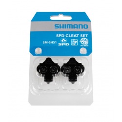 SHIMANO Zarážky SM-SH51 na pedále čierne bez plátu do tretier