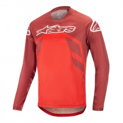 ALPINESTARS dres Racer V2 BURGUNDY/BRIGHT RED/WHITE