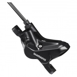 SHIMANO brzdový strmeň MT420 4-piest hydraulický Post Mount+platničky D03S