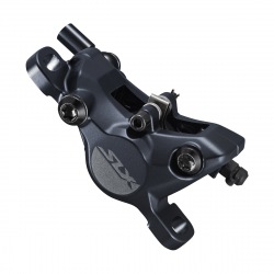 SHIMANO brzdový strmeň SLX M7100 hydraulický Post Mount+platničky G03S