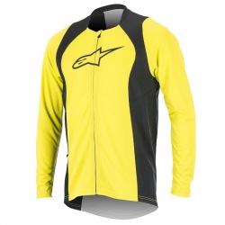 ALPINESTARS Dres Drop 2 Full Zip L/S ACID YELLOW BLACK