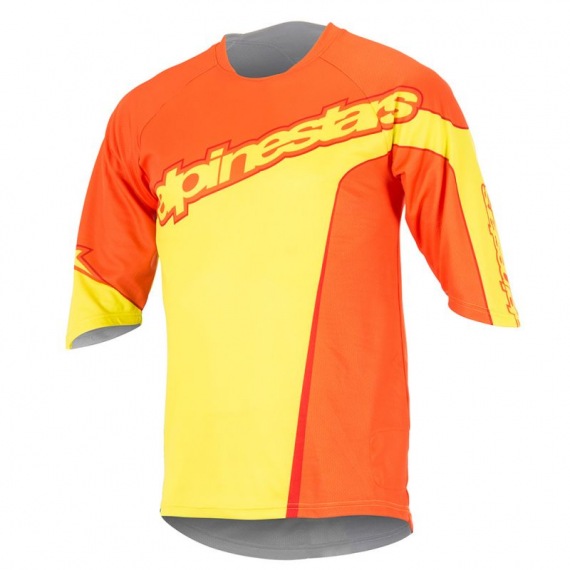 ALPINESTARS Dres Crest 3/4 BRIGHT ORANGE ACID YELLOW