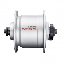 SHIMANO NÁBOJ S DYNAMOM DHC3000 6V/3W 36D. strieborný