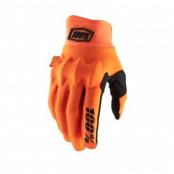 100% rukavice Cognito FLUO ORANGE/BLACK