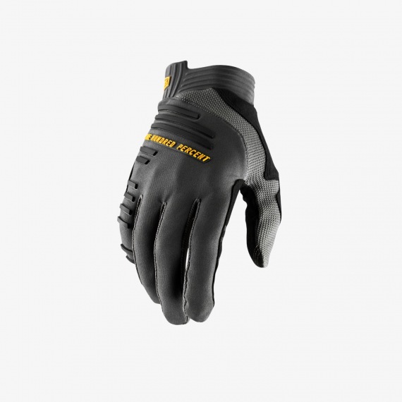 100% rukavice R-Core Black 2020