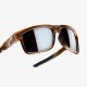 100% slnečné okuliare Type-S Matte Black HiPER Multilayer modré zrkadlové sklá