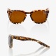 100% slnečné okuliare Hudson SOFT TACT HAVANA bronzové sklá