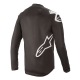 ALPINESTARS dres Racer V2 LS BURGUNDY/BRIGHT RED/WHITE