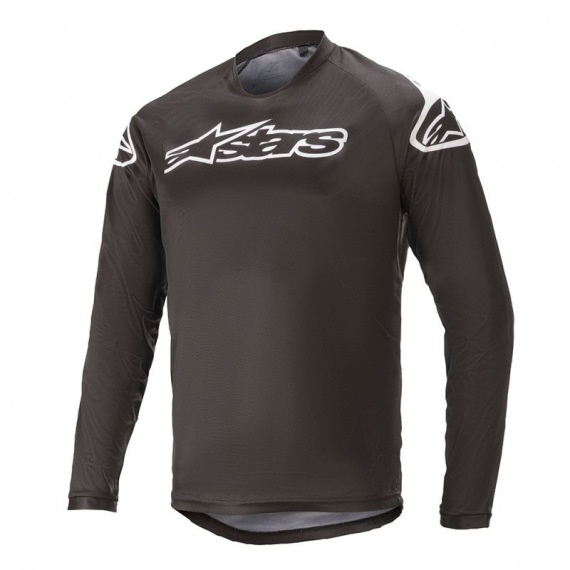 ALPINESTARS dres Racer V2 LS BURGUNDY/BRIGHT RED/WHITE