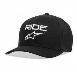 Alpinestars šiltovka RIDE 2.0 CURVE FLEXFIT BLACK / WHITE