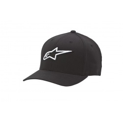 Alpinestars šiltovka CORPORATE FLEXFIT BLACKWHITE