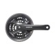 SHIMANO kľuky Acera FC-M361 175mm 42/32/22z. 7/8-k čierny s krytom na štvorhran