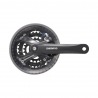 SHIMANO kľuky Acera FC-M361 175mm 42/32/22z. 7/8-k čierny s krytom na štvorhran