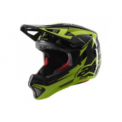 ALPINESTARS prilba Missile TECH Airlift MIPS Black Yellow Fluo