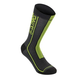 ALPINESTARS Ponožky Summer 22 Black Acid Yellow