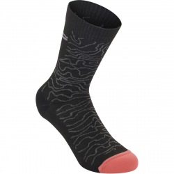ALPINESTARS Ponožky Drop 15 Black Mid Gray