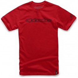 ALPINESTARS Tričko WORDMARK Red