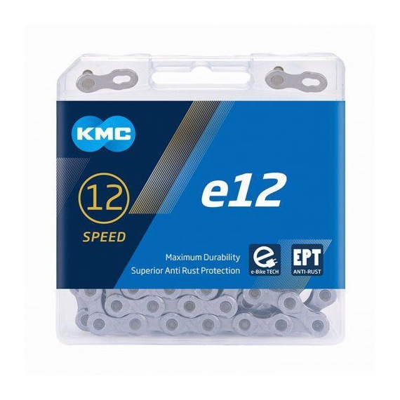 KMC reťaz E12 čierna 12 kolo