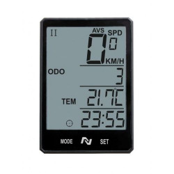 NEXELO tachometer CX20 bezdrôtový čierny