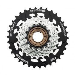 SHIMANO Viackoliečko TZ510 14-34z. 7-k.