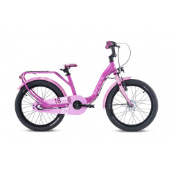 S'COOL bicykel niXe alloy 18" ružový / bledoružový