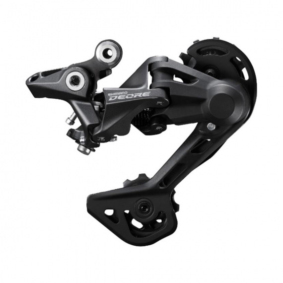 SHIMANO prehadzovačka DEORE M4120 10-K. ČIERNA SUPER DLHÉ RAMIENKO SHADOW