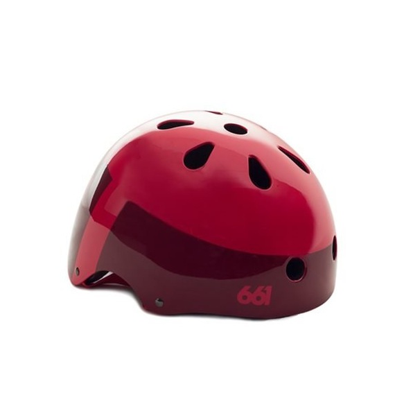 661 detská prilba Dirt Lid Red