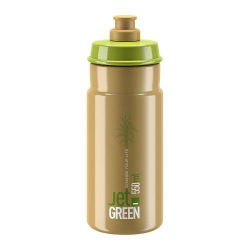 ELITE Fľaša JET GREEN hnedá 550 ml