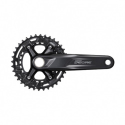 SHIMANO kľuky Deore M4100 175mm 36-26z. 10-k. čierne