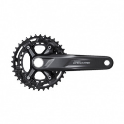 SHIMANO kľuky Deore M5100 175mm 36-26z. 11-k. čierne