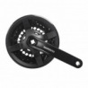 SHIMANO kľuky FC-TY301 150mm 42/34/24z. 6/7/8-k. čierny s krytom na štvorhran