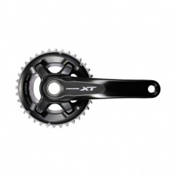 SHIMANO kľuky XT M8000 175mm 36-26z. 11-k. čierne