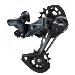 SHIMANO Prehadzovačka SLX M7120 2x12-k. čierna super dlhé ramienko Shadow+