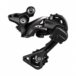 SHIMANO Prehadzovačka XT M8000 11-k. čierna dlhé ramienko Shadow+