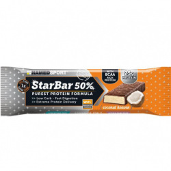 NAMEDSPORT Tyčinka STARBAR 50% proteinová kokos