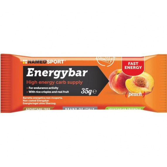 NAMEDSPORT Tyčinka Energybar broskyňa 35g