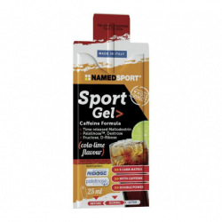 NAMEDSPORT Gél energetický kola-limetka 25ml