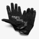 100% rukavice R-Core Black