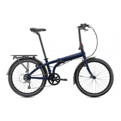 TERN bicykel NODE D8 tmavo modrá/šedá