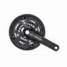 SHIMANO kľuky Alivio FC-T4010 175mm 44/32/22z. 9-k. čierny s krytom Octalink