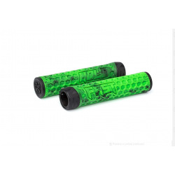 NS Bikes gripy Hold Fast Lock On GREEN/BLACK