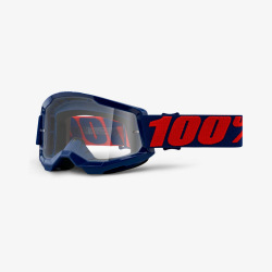 100% okuliare Strata 2 MX MTB Izipizi číre sklá