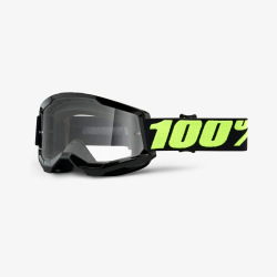 100% okuliare Strata 2 MX MTB Kombat číre sklá