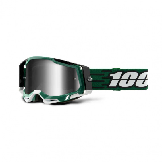 100% okuliare Racecraft 2 MILORI strieborné zrkadlové sklá