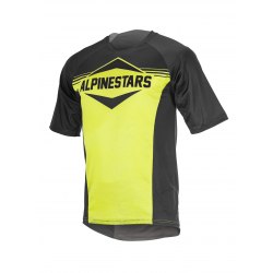 Dres Alpinestars Mesa S/S Black Acid Yellow 2017