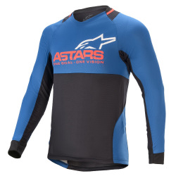 ALPINESTARS Dres Drop 8.0 Mid Blue Bright Red