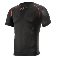 ALPINESTARS termoprádlo Ride Tech V2 Summer S/S Black Red